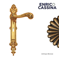 Elisabetta - Door lever Handle on Plate